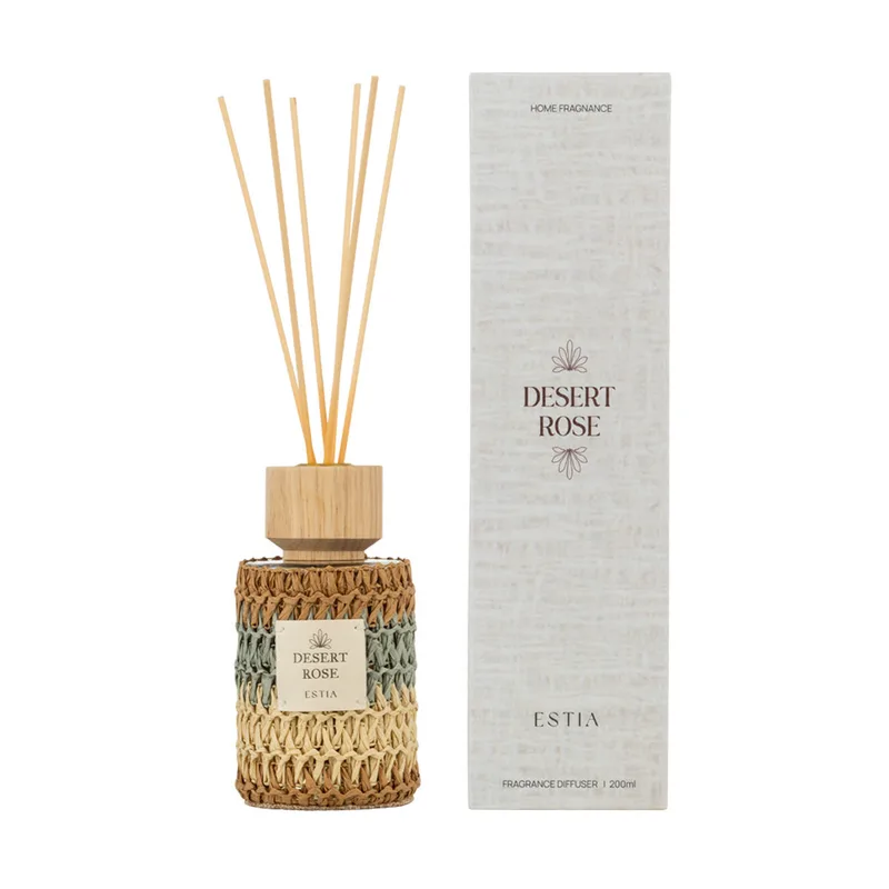 Αρωματικό Χώρου Με Sticks Desert Rose 200ml Estia 04-41335 - estia - 04-41335