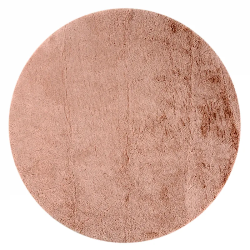 Στρογγυλό Χαλί Γούνινο (Φ120) Tzikas Carpets Fur 26163-261