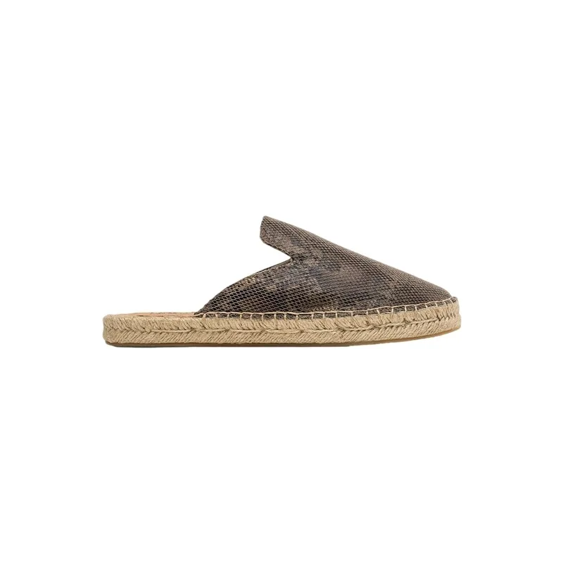 Εσπαντρίγιες Paez Mule W - Print Snake Brown