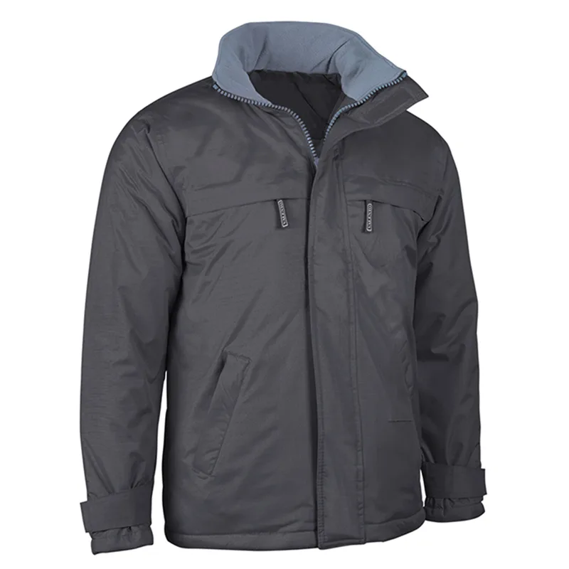 Μπουφάν Παρκά Valento BOREAL Charcoal Grey