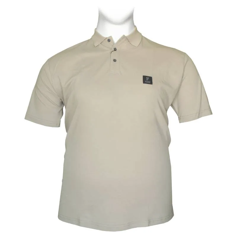 Polo pique με patch στο στήθος - Μπεζ
