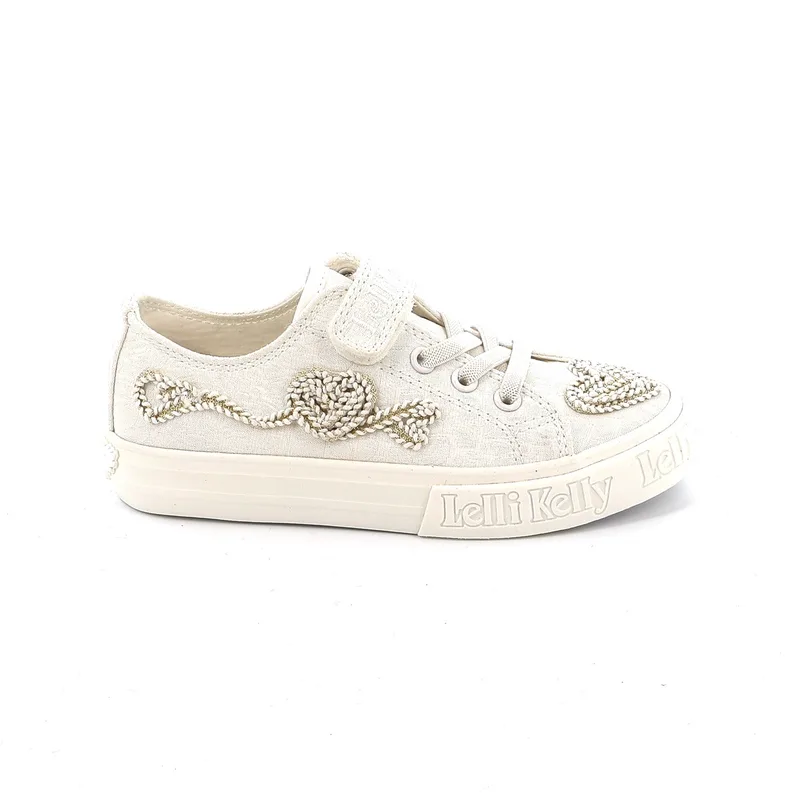 Παιδικό Χαμηλό Casual για Κορίτσι Lelli Kelly Sharon Low Scarpa Χρώματος Λευκό LKED4179