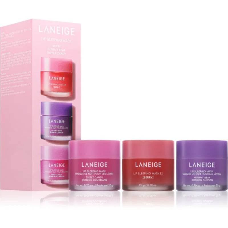 LANEIGE Lip Sleeping Mask αναγεννητική μάσκα νύχτας για τα χείλη výhodné balení