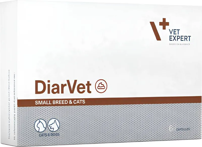 ΣΥΜΠΛΗΡΩΜΑ ΔΙΑΤΡΟΦΗΣ VET EXPERT DIARVET SMALL BREEDS - CATS (6ΚΑΨΟΥΛΕΣ)