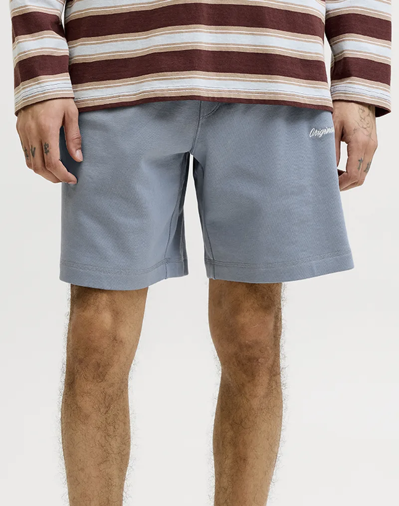 JACK&JONES JPSTKARL NORREBRO SWEAT SHORTS REG SN 12292565-Tradewinds SteelBlue