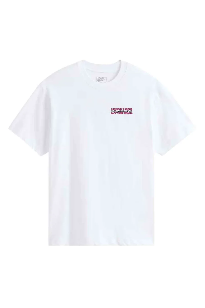 VANS T-Shirts BARB PLATE LOOSE SS TEE - BLACK-VN000VXGBLK1-BLACK