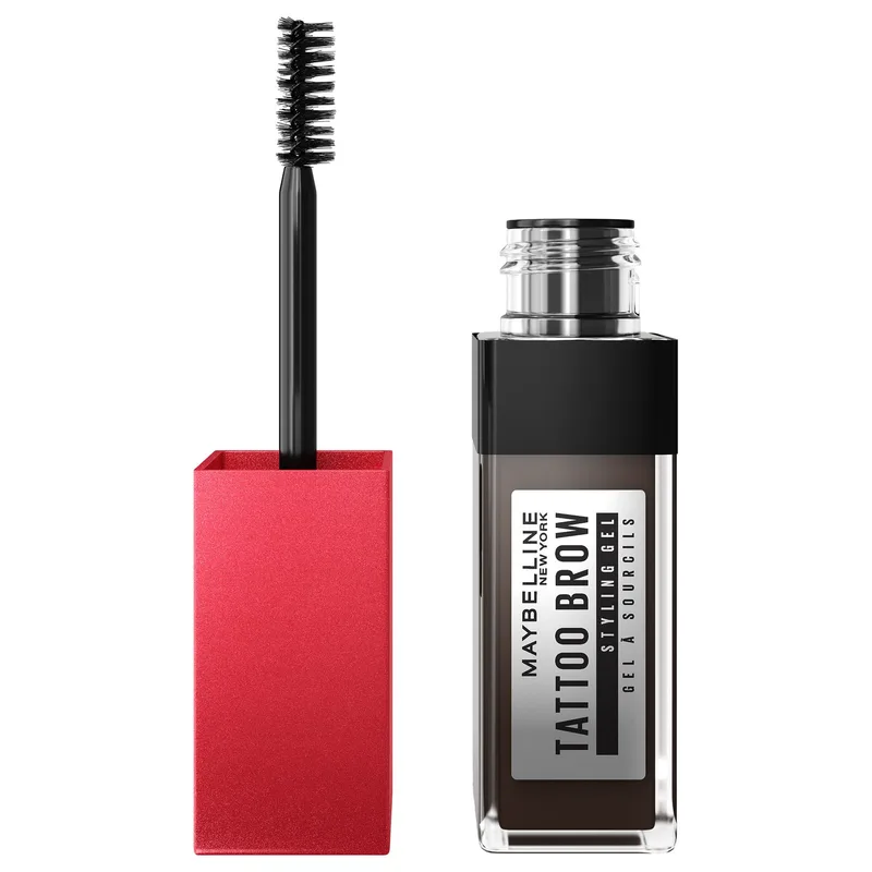 Maybelline Tattoo Brow 36H Styling Gel Αδιάβροχο Gel Φρυδιών που Διαρκεί, για Περιποιημένα & Γεμάτα Φρύδια 6ml - 257 Medium Brown