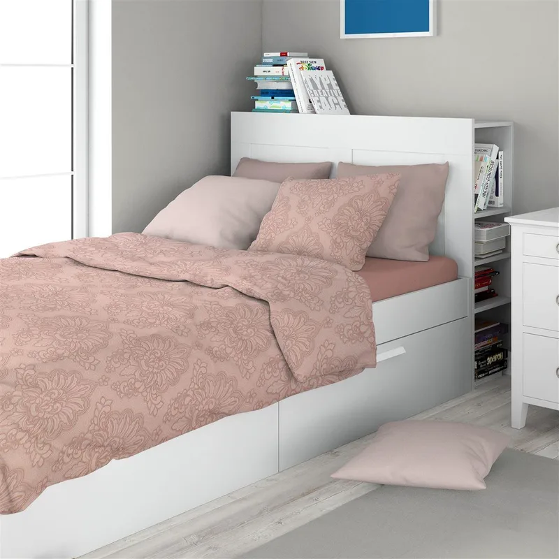 Σετ Σεντόνια Μονά 3 Τεμαχίων Dimcol Άρτεμις 703 160x240 Dusty Rose