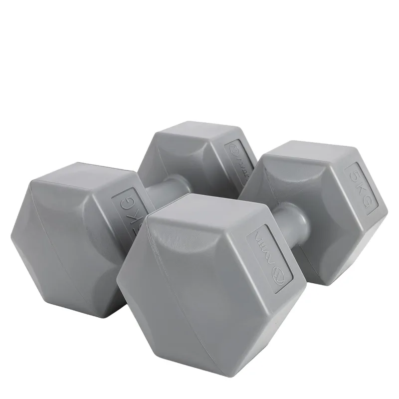 Αλτήρας Εξάγωνος Plastic Series 5kg (Ζευγάρι)