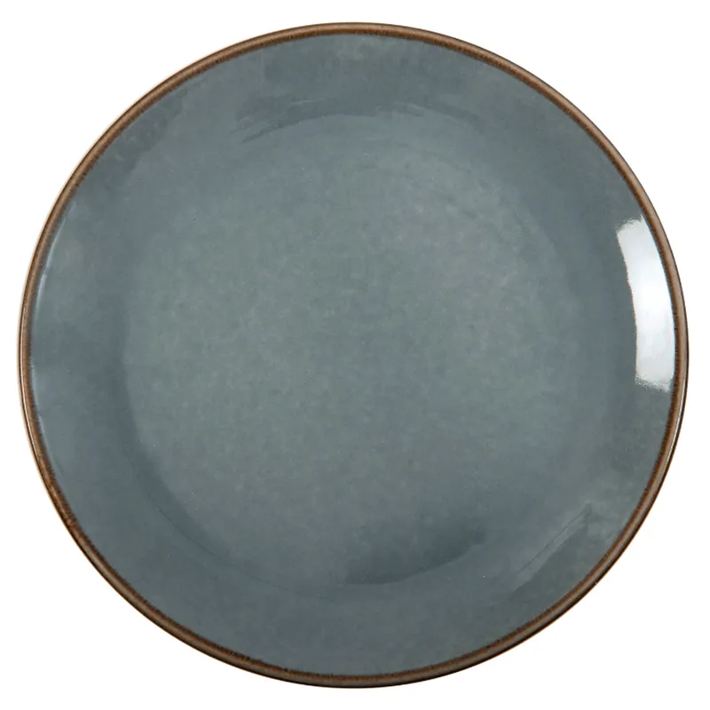 Porline Πιατέλα Πορσελάνης Πορσελάνης Tivoli Grey 30cm