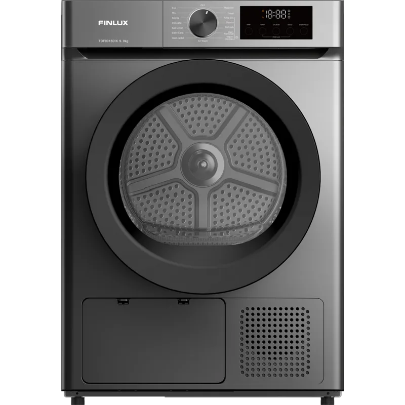 Στεγνωτήριο 9kg A++ με Αντλία Θερμότητας TDF9015DIX, E,Inox, Finlux