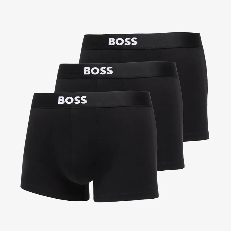 Μπόξερς Hugo Boss Trunk 3-Pack Boss One Black XL