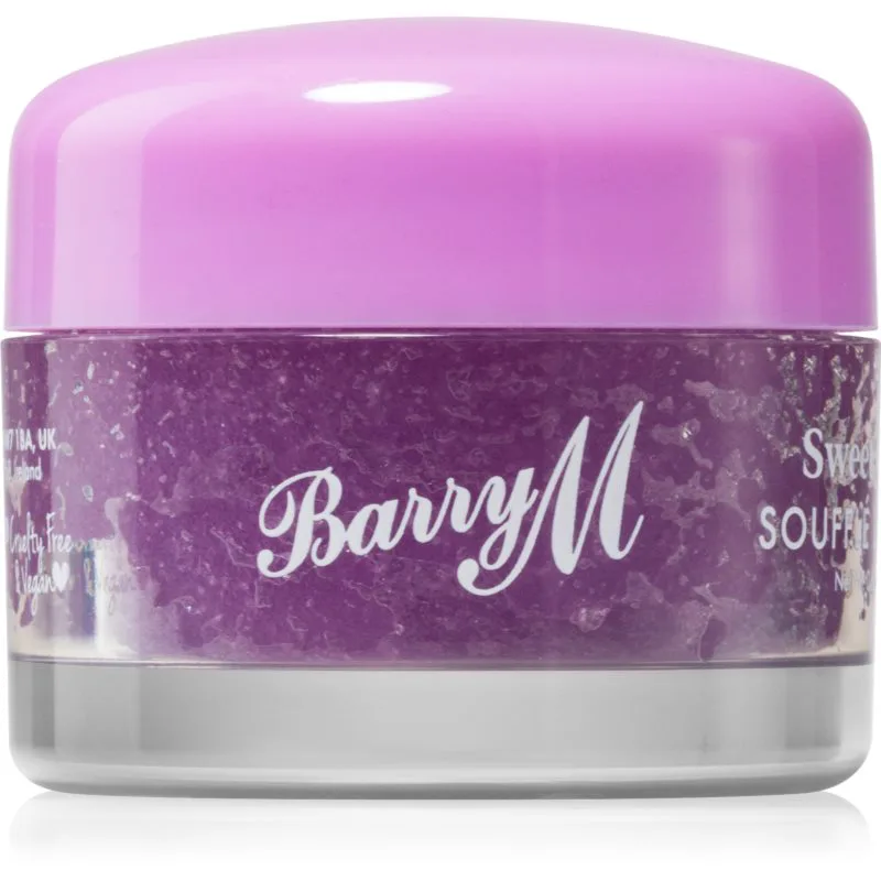 Barry M Soufflé Lip Scrub απολέπιση για τα χείλη απόχρωση Sweet Candy 15 γρ