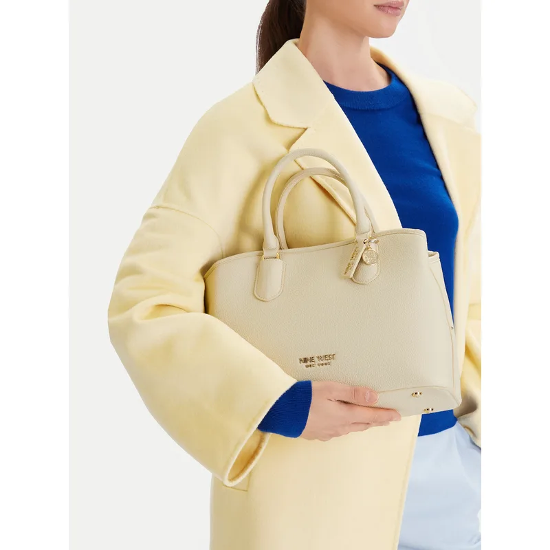 Τσάντα Nine West CEO-Vena-KY255 Εκρού