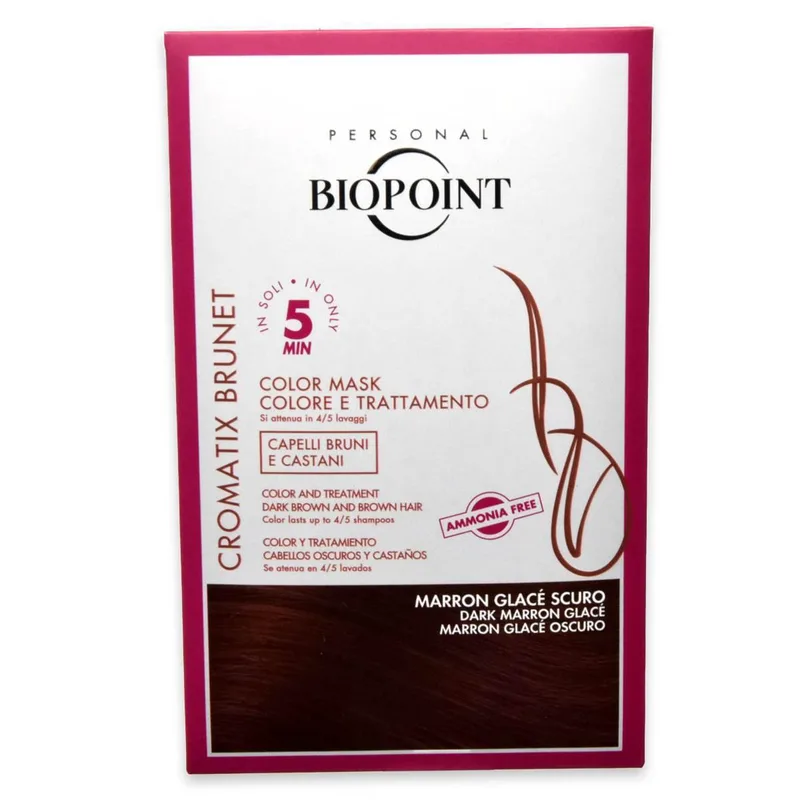 Biopoint color mask marron glacè dark