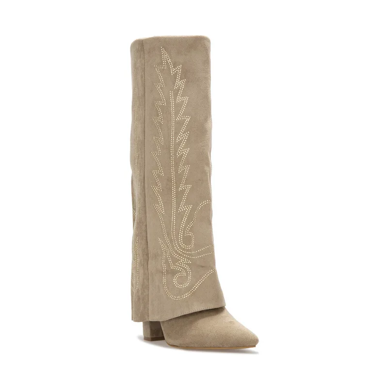 Μπότες με τακούνι La Modeuse 75908_P179614