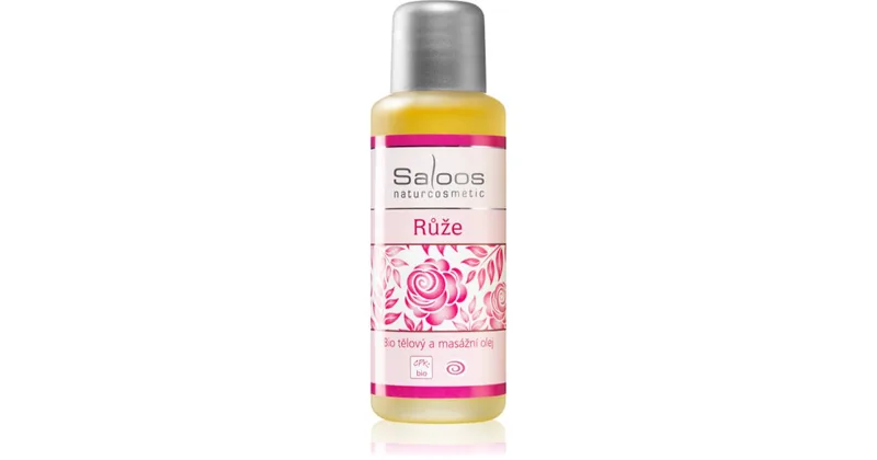 Saloos Bio Rose body oil for massage 50 ml