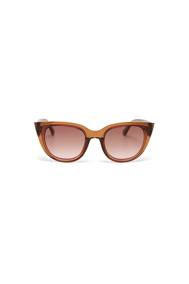 Okkia γυναικεία γυαλιά ηλίου lite cat-eye "Silvia" - OK020-TBR Καφέ Latte