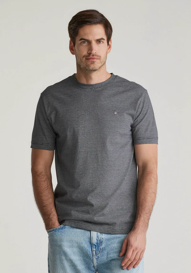 GANT Μπλούζα της σειράς Small Stripe - 2003302 433 Evening Blue