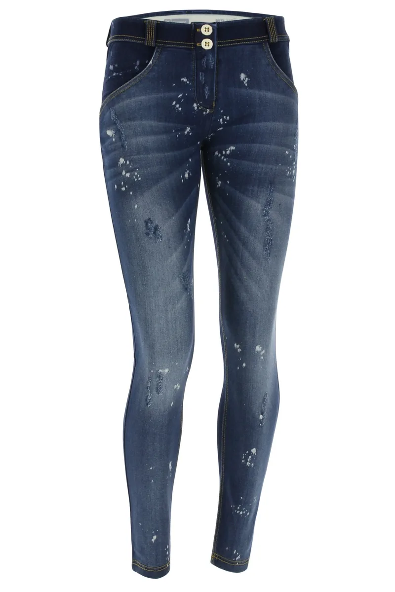 Κολάν Freddy Wr.Up Regular Rise Skinny Fit Distressed Denim WRUP1RF806-J0Y Γυναικείο