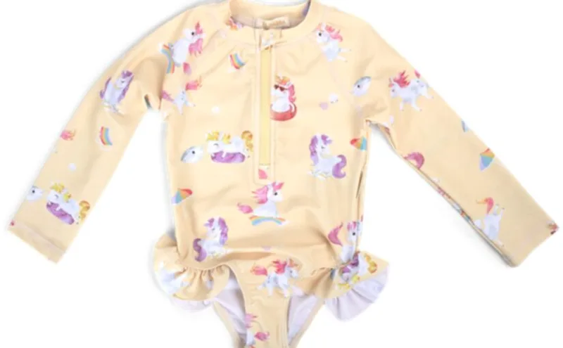 Filibabba Vilje UV Suit Unicorn Shores