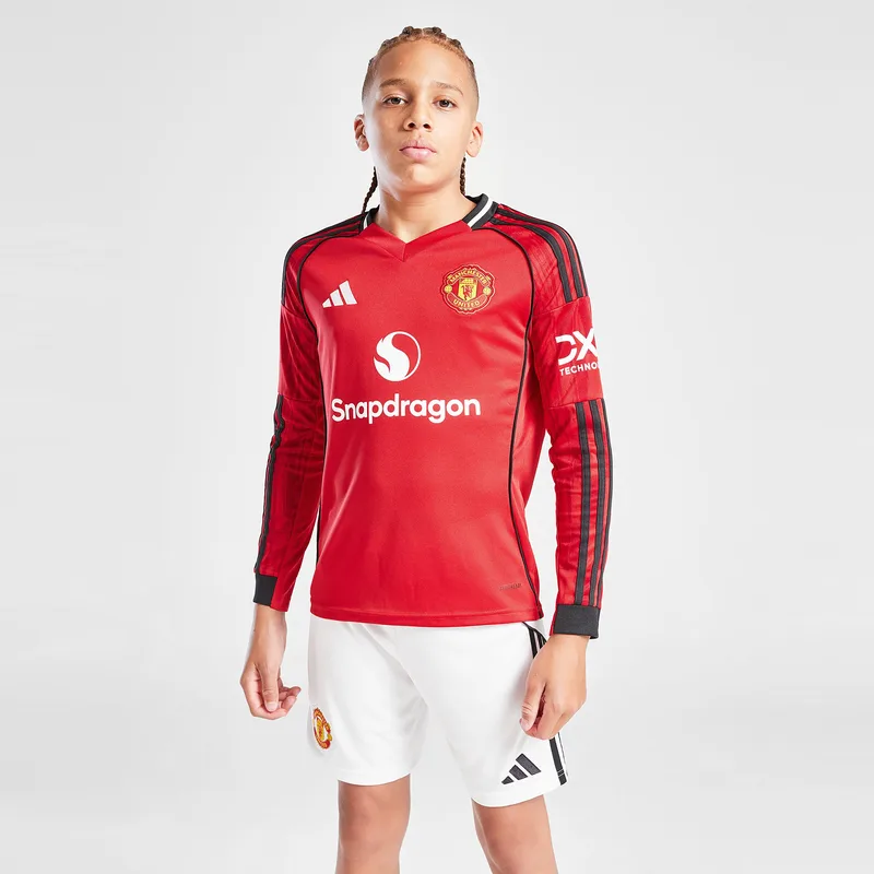 adidas Manchester United FC 25/26 Home Παιδική Ποδοσφαιρική Φανέλα (9000249532_77034)