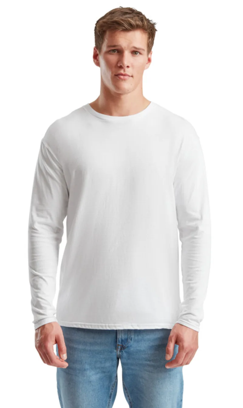 Μακρυμάνικο T-Shirt Iconic 150 Fruit of the Loom 61-446-0 White