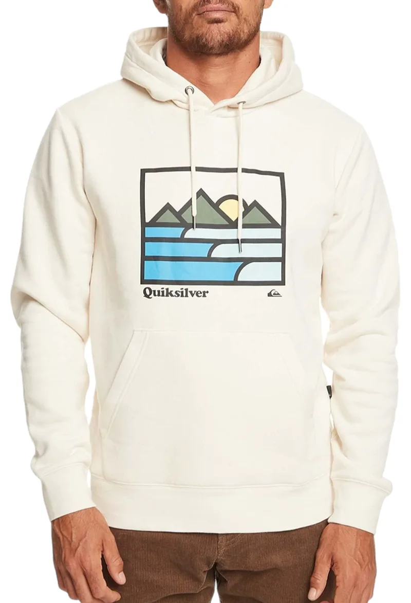 Μπλούζα Μακρυμάνικη Quiksilver Landscape Lines Hoodie EQYFT04832-WDW0 Ανδρικό