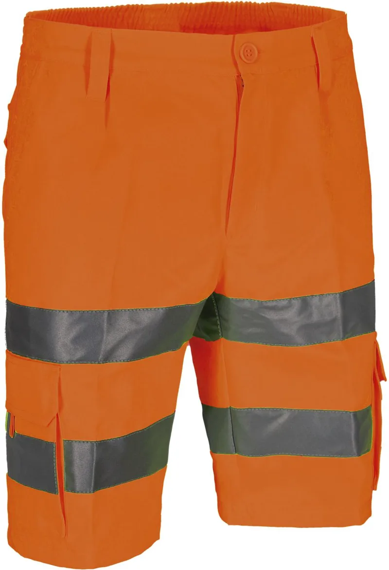 Hi-Vis βερμούδα KOBUK Valento BEVAKOBNF Fluo Πορτοκαλί
