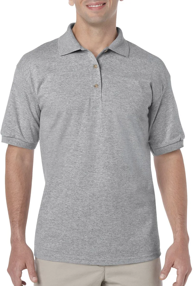 Ανδρική Μπλούζα Polo 8800 Gildan DryBlend Jersey Sport Grey