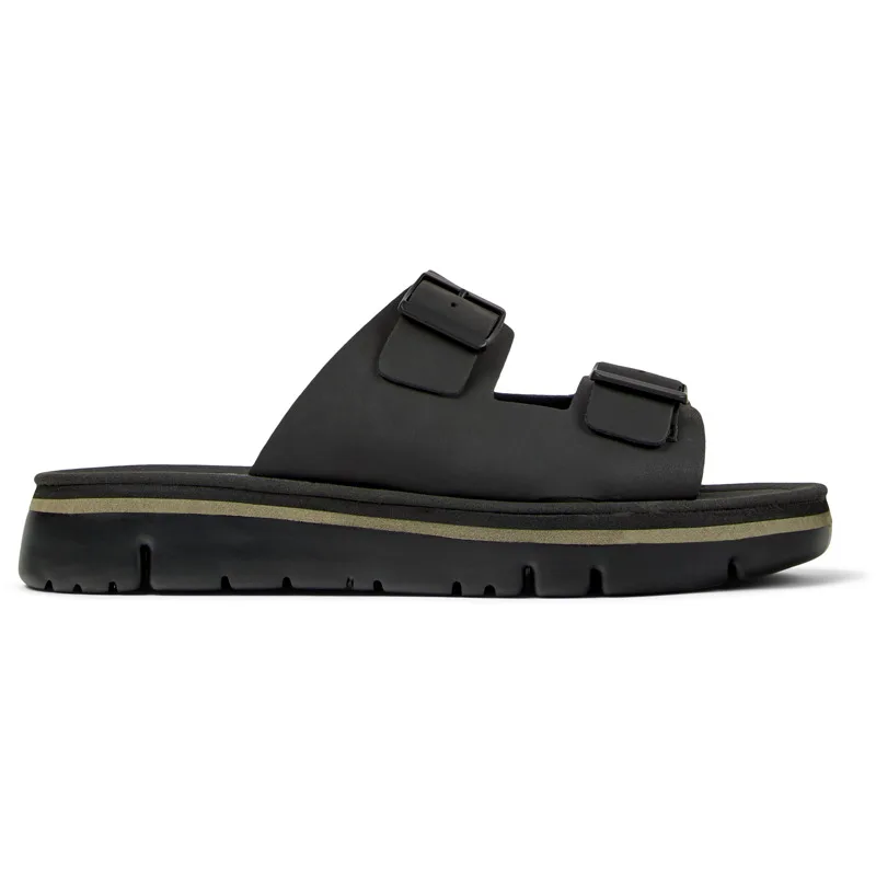 CAMPER Oruga - Πέδιλα Για Ανδρικα - Μαύρο, Μέγεθος 45, Smooth leather