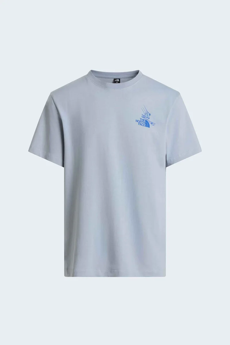 The North Face unisex T-shirt "Mountain Celebration Regular" - NF0A8G9ZFM21 Γαλάζιο