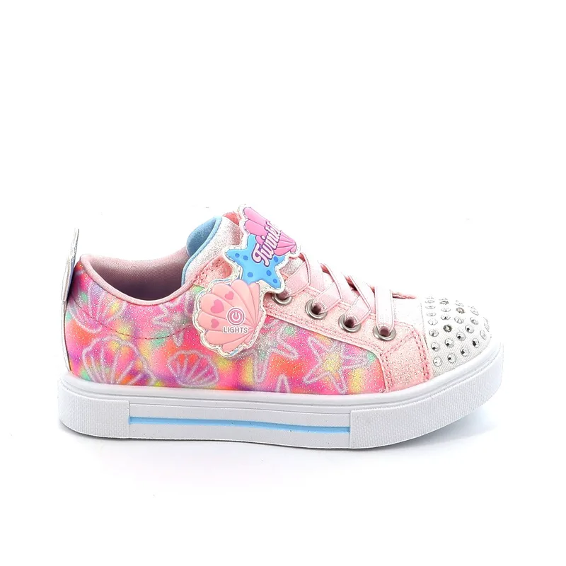 Παιδικό Αθλητικό Παπούτσι για Κορίτσι Skechers Twinkle Toes με Φωτάκια On/Off Χρώματος Πολύχρωμο 314824L-LPMT