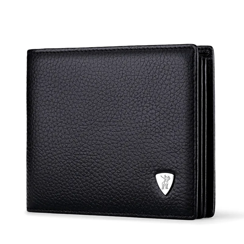 Δερμάτινο Ανδρικό πορτοφόλι William Polo 213 black