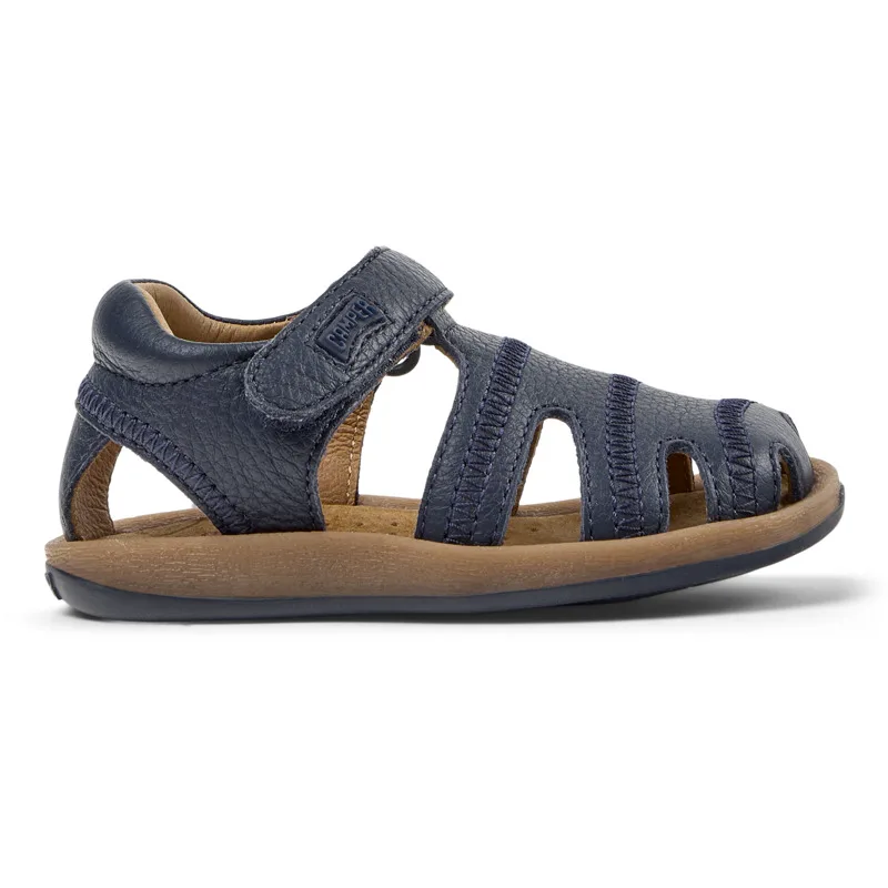 CAMPER Bicho - Πέδιλα Για Παιδιά - Μπλε, Μέγεθος 25, Smooth leather