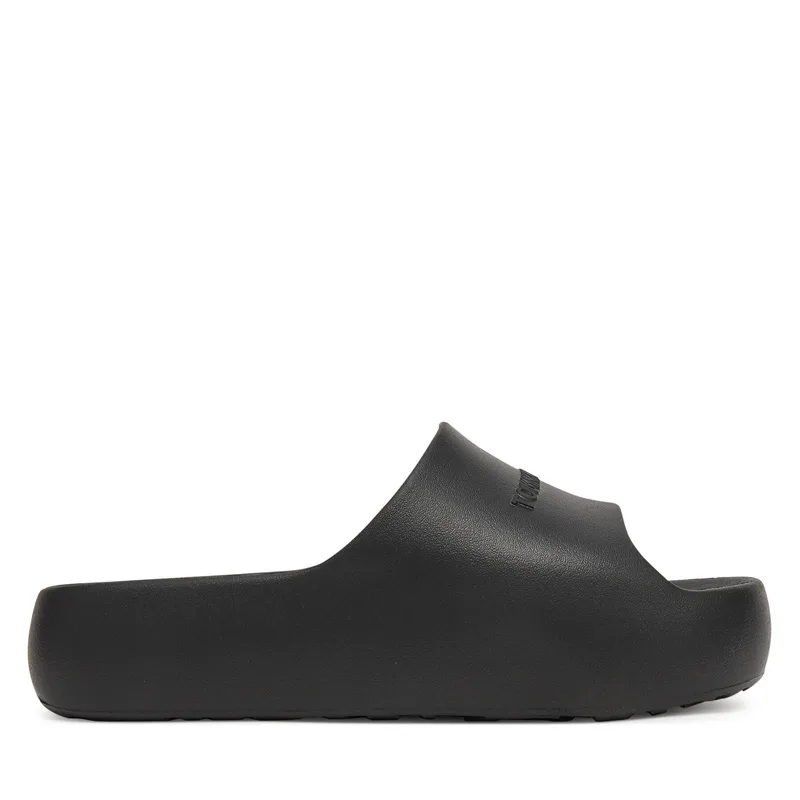 Παντόφλες Tommy Jeans Tjw Chunky Pool Slide Ess EN0EN02879 Μαύρο