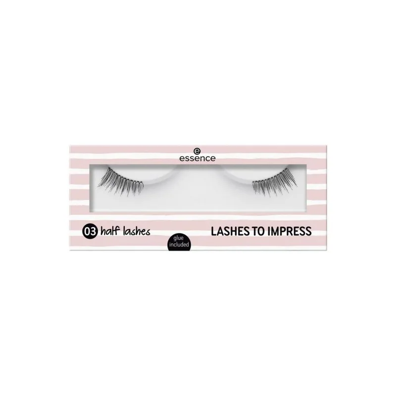 Αξεσουάρ ματιών Essence False Eyelashes Lashes To Impress - 03 Half Lashes