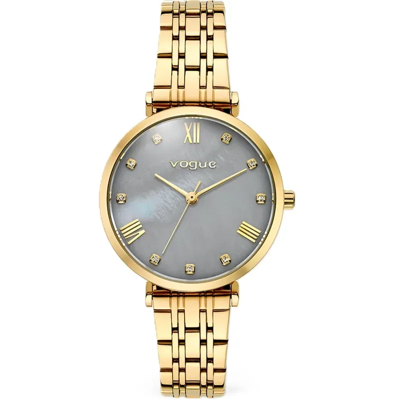 Γυναικείο ρολόι Vogue New Bliss Χρυσό Stainless Steel Bracelet 616344 616344 Ατσάλι
