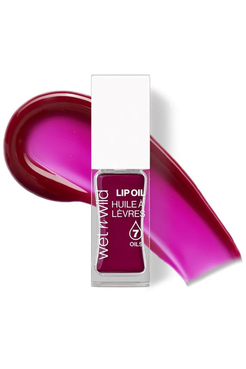 Λαδι Χειλιων Με Χρωμα Merlot Glass Lip Oil Wet N Wild Μονόχρωμο
