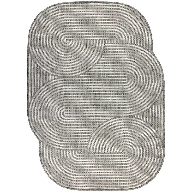 Χαλιά Rugsx ORGANIC χαλί σιζάλ 1835 ΓεωμετριΠ240x330 cm