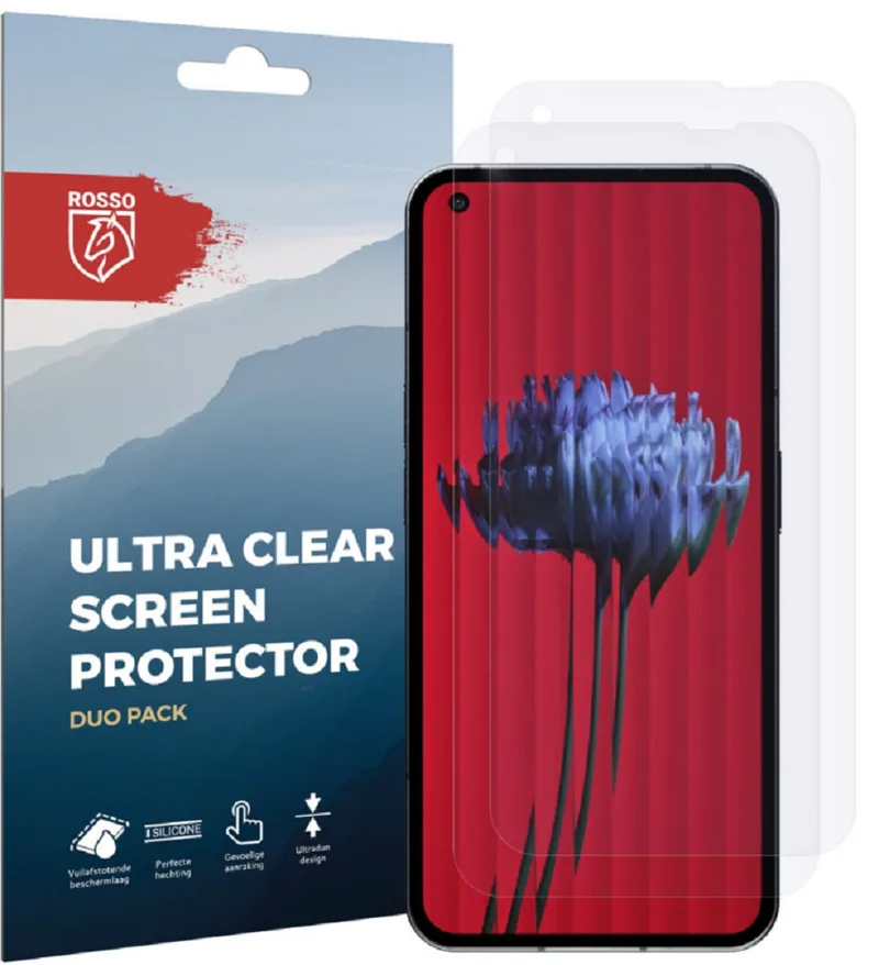 Κόκκινο Ultra Clear Screen Protector - Μεμβράνη Προστασίας Οθόνης - Nothing Phone 1 - 2 Τεμάχια (8719246369384)