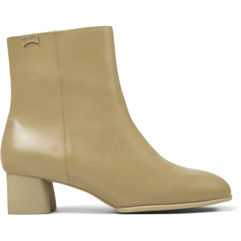 CAMPER Katie - Μποτάκια Για Γυναικεία - Μπεζ, Μέγεθος 41, Smooth leather