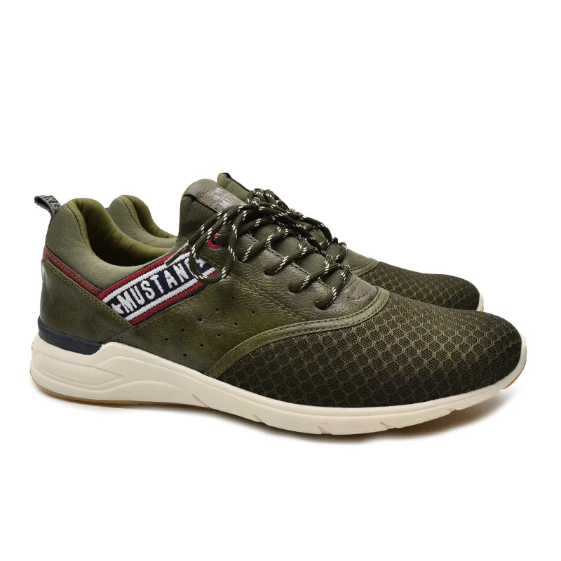 MUNSTANG ΑΝΔΡΙΚΟ ΠΑΠΟΥΤΣΙ 4151-301-77 OLIVE