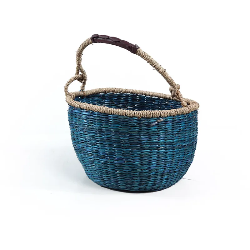 Καλάθι Αποθήκευσης (Φ25x16) Soulworks Blue S 0680029