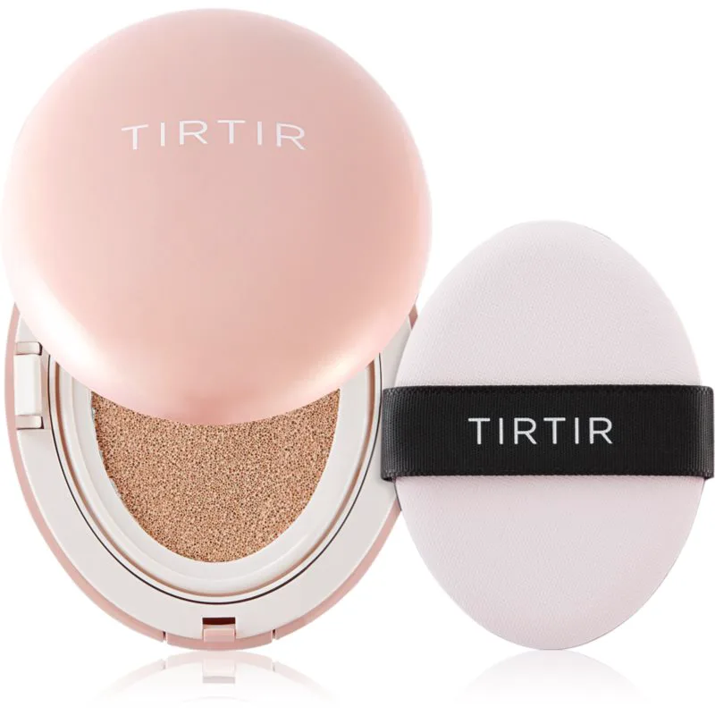TIRTIR Mask Fit All Cover Cushion Mini ματ μεικ απ σε σφουγγαράκι απόχρωση 21C Cool Ivory 4.5 γρ