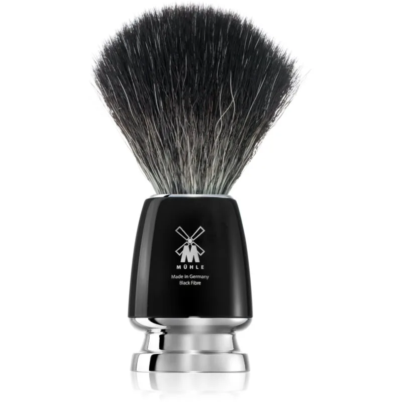 Mühle RYTMO Black Fibre βούρτσα ξυρίσματος από τρίχα ασβού μεσαίο 1 τμχ