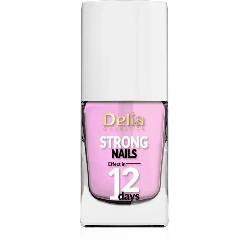 Delia Cosmetics Strong Nails 12 Days δυναμωτικό μαλακτικό Για τα νύχια 11 ml