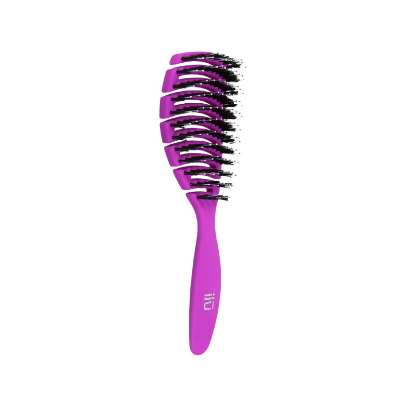 ILU Purple Detangling Vent Hairbrush