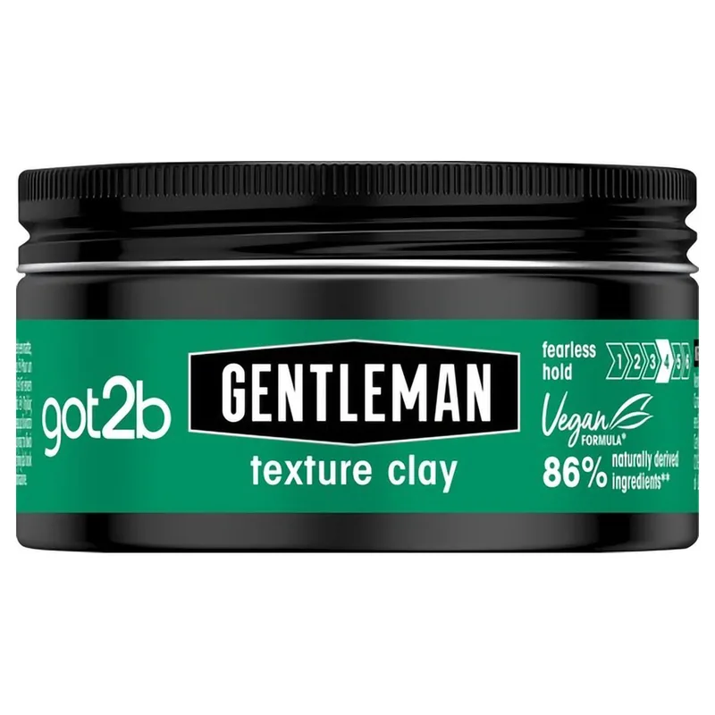 Schwarzkopf Got2b Gentleman Texture Clay Πηλός Styling για Ματ Αποτέλεσμα με Δυνατό Κράτημα 100ml
