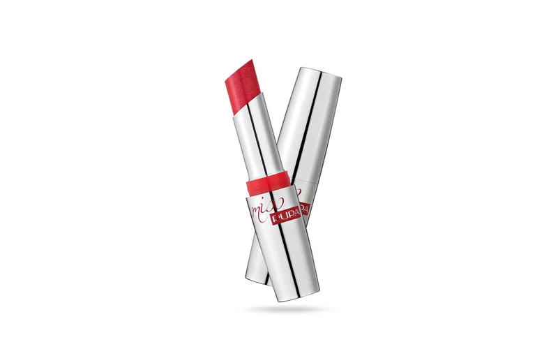 Pupa Miss Pupa Lipstick - 500 Love Pearly Red (2.4ml)